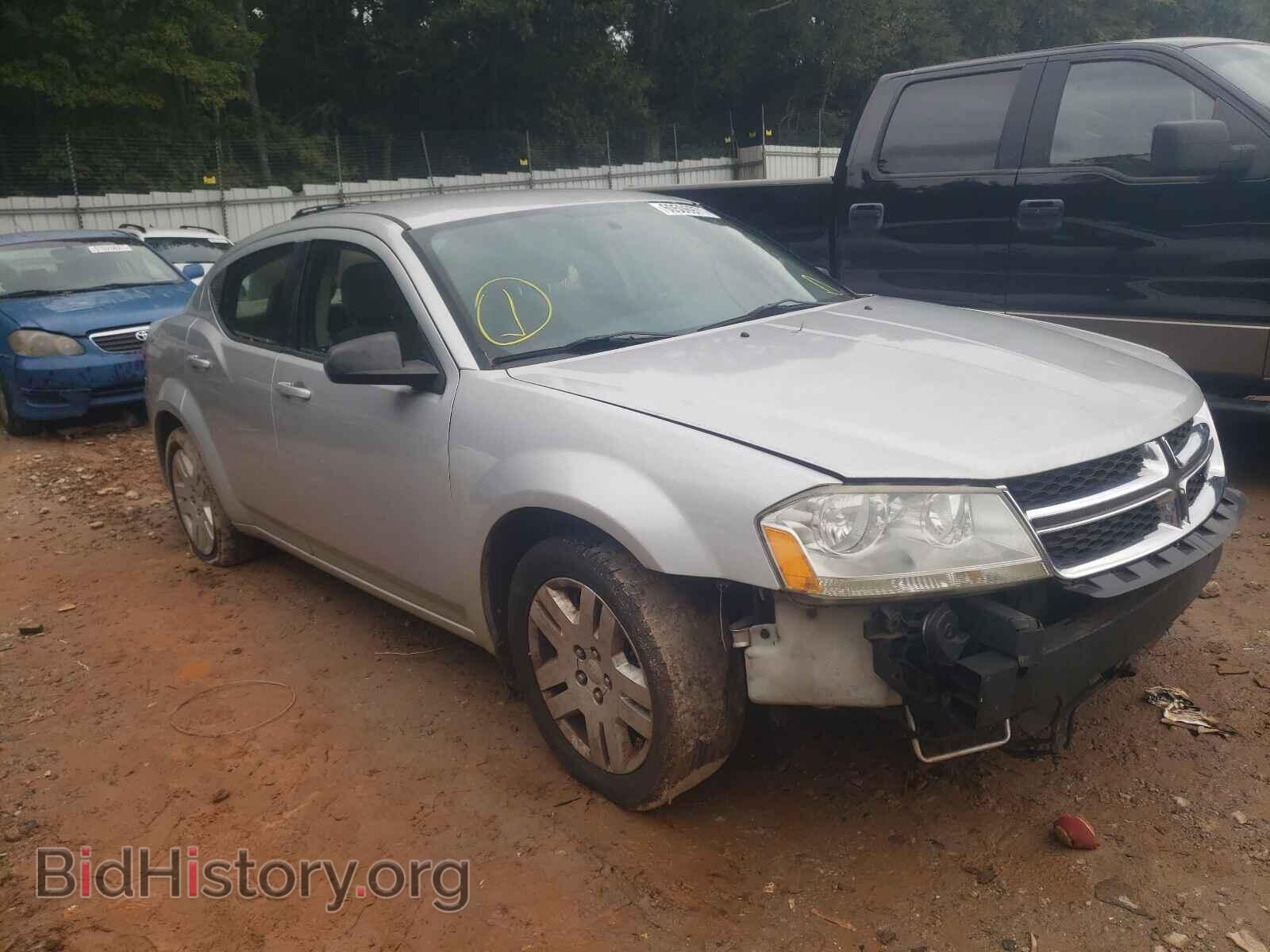 Фотография 1C3CDZAB9CN243744 - DODGE AVENGER 2012