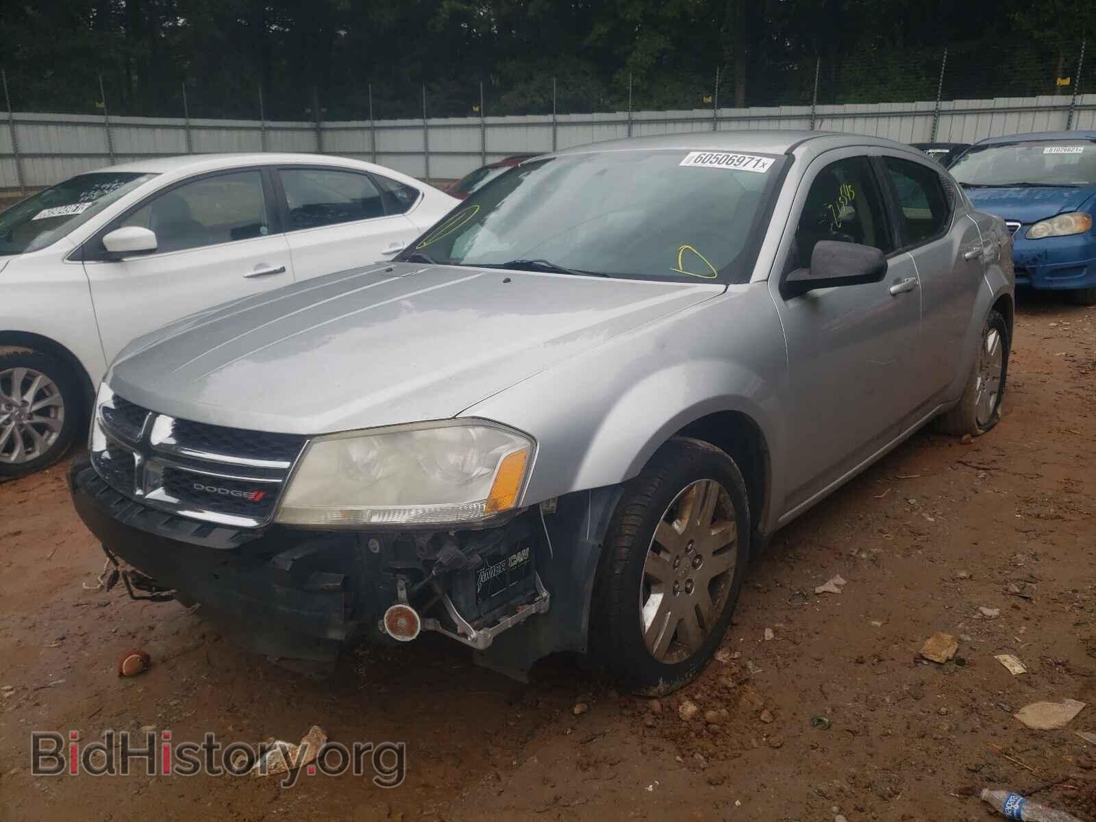 2012 DODGE AVENGER - VIN: 1C3CDZAB9CN243744 - Фото 2