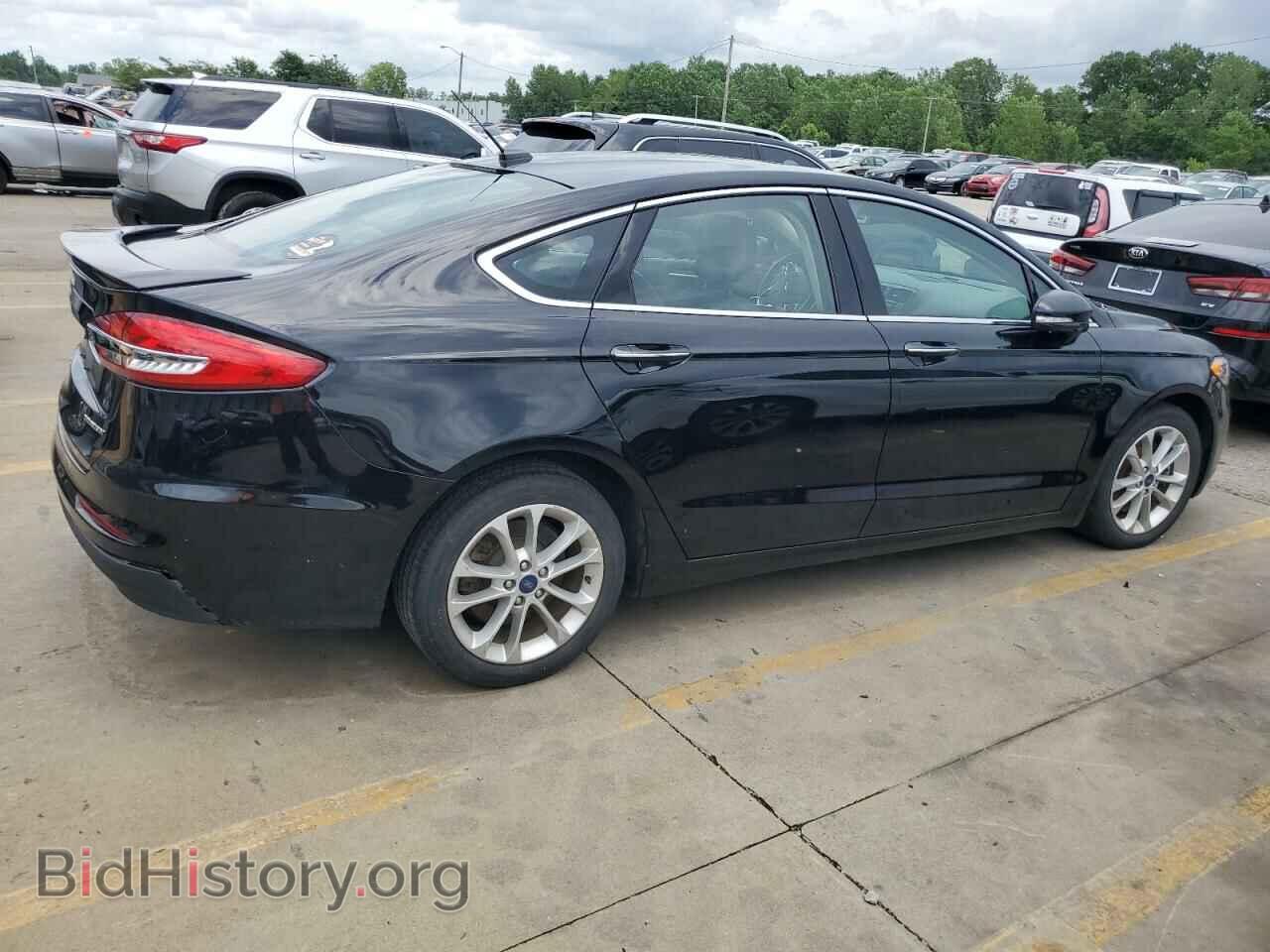 2019 FORD FUSION - VIN: 3FA6P0SU8KR196123 - Фото 3