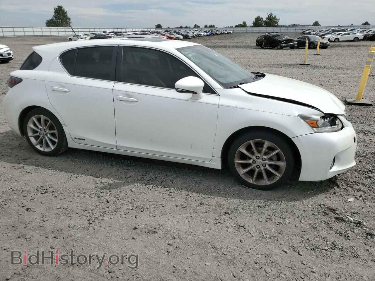 2012 LEXUS CT 200 - VIN: JTHKD5BH1C2120636 - Фото 4