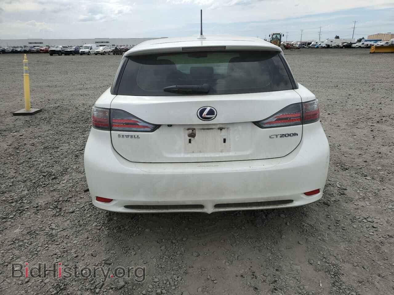 2012 LEXUS CT 200 - VIN: JTHKD5BH1C2120636 - Фото 6