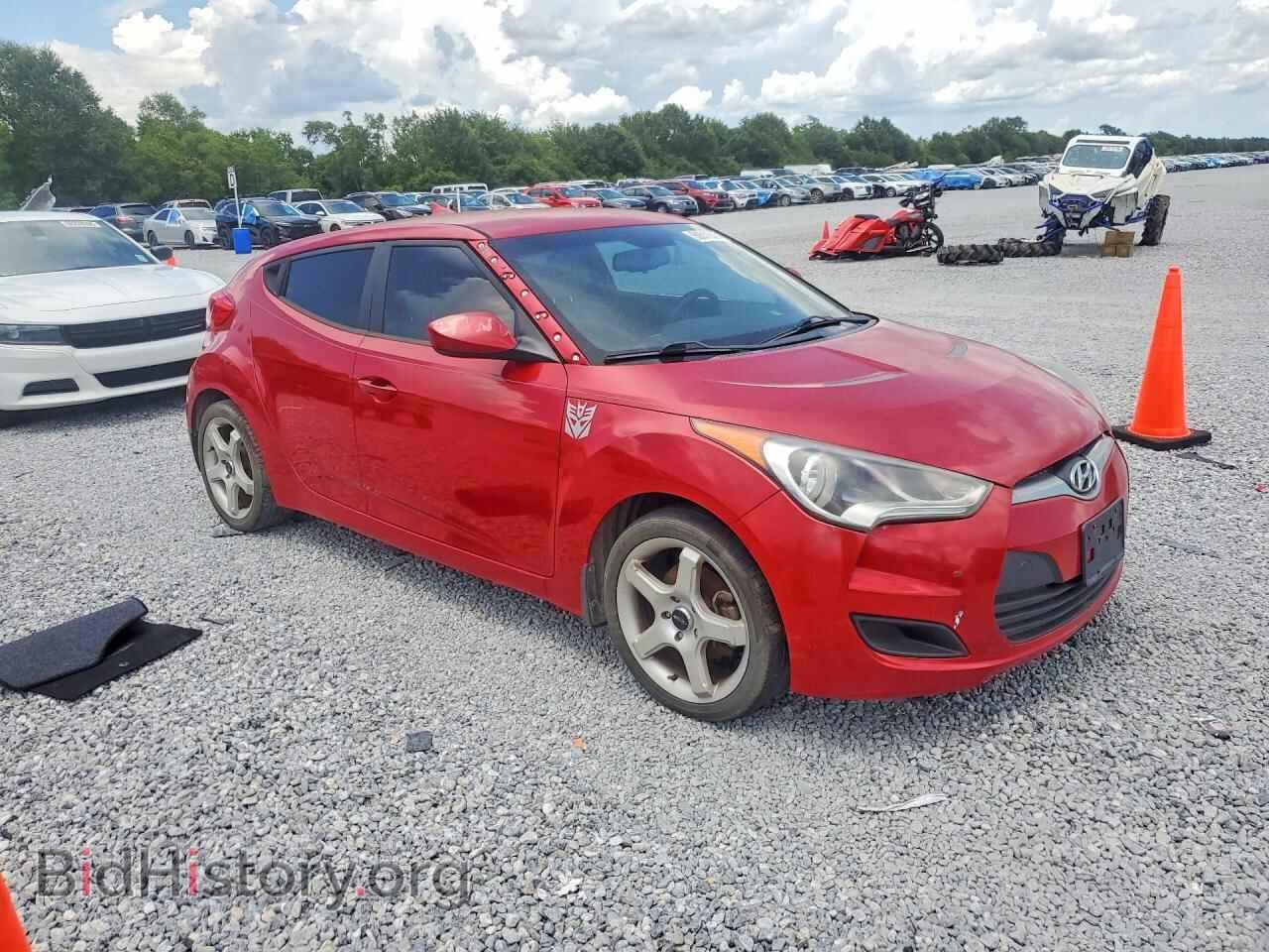 2013 HYUNDAI VELOSTER - VIN: KMHTC6AD0DU097722 - Фото 4