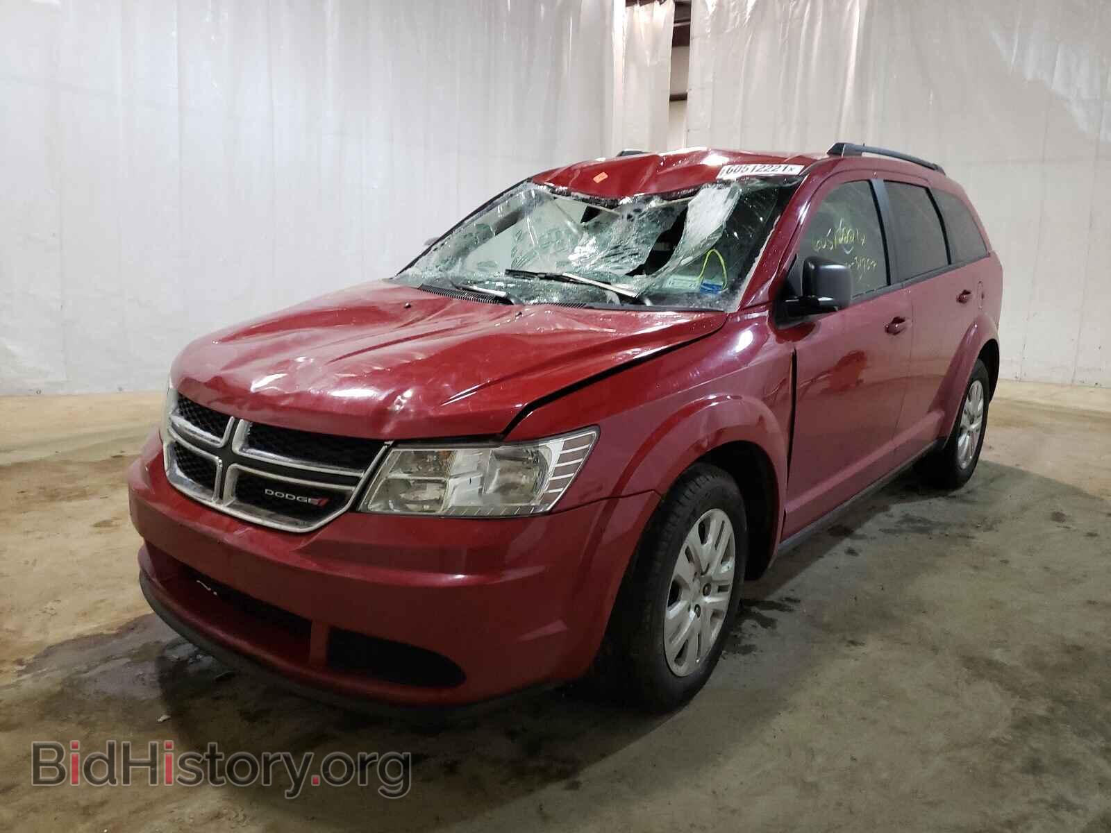 2018 DODGE JOURNEY - VIN: 3C4PDCAB7JT443075 - Фото 2