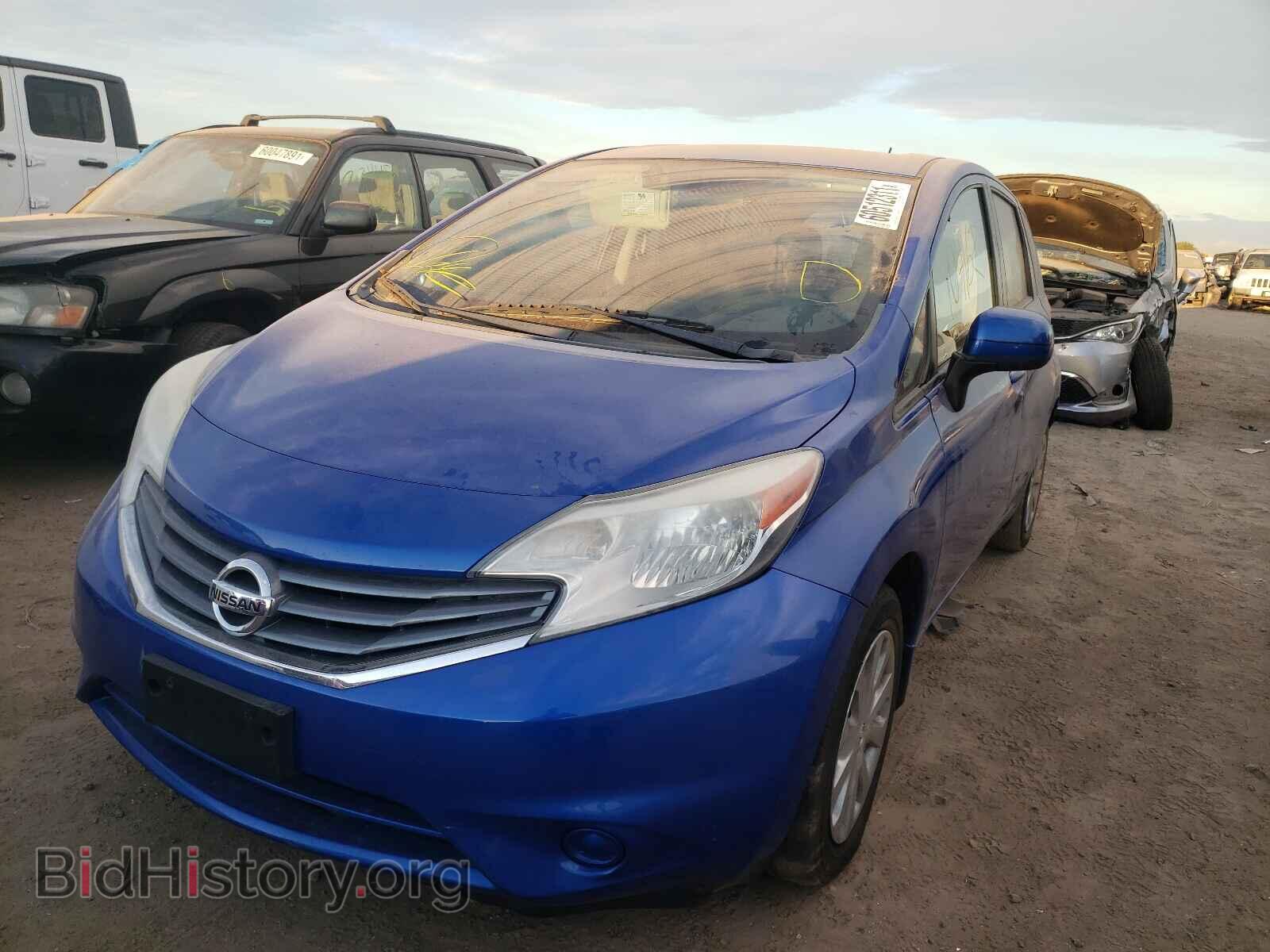 2014 NISSAN VERSA - VIN: 3N1CE2CP7EL387341 - Фото 2