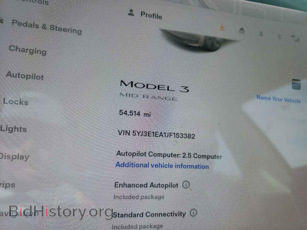 2018 TESLA MODEL 3 - VIN: 5YJ3E1EA1JF153382 - Photo 9