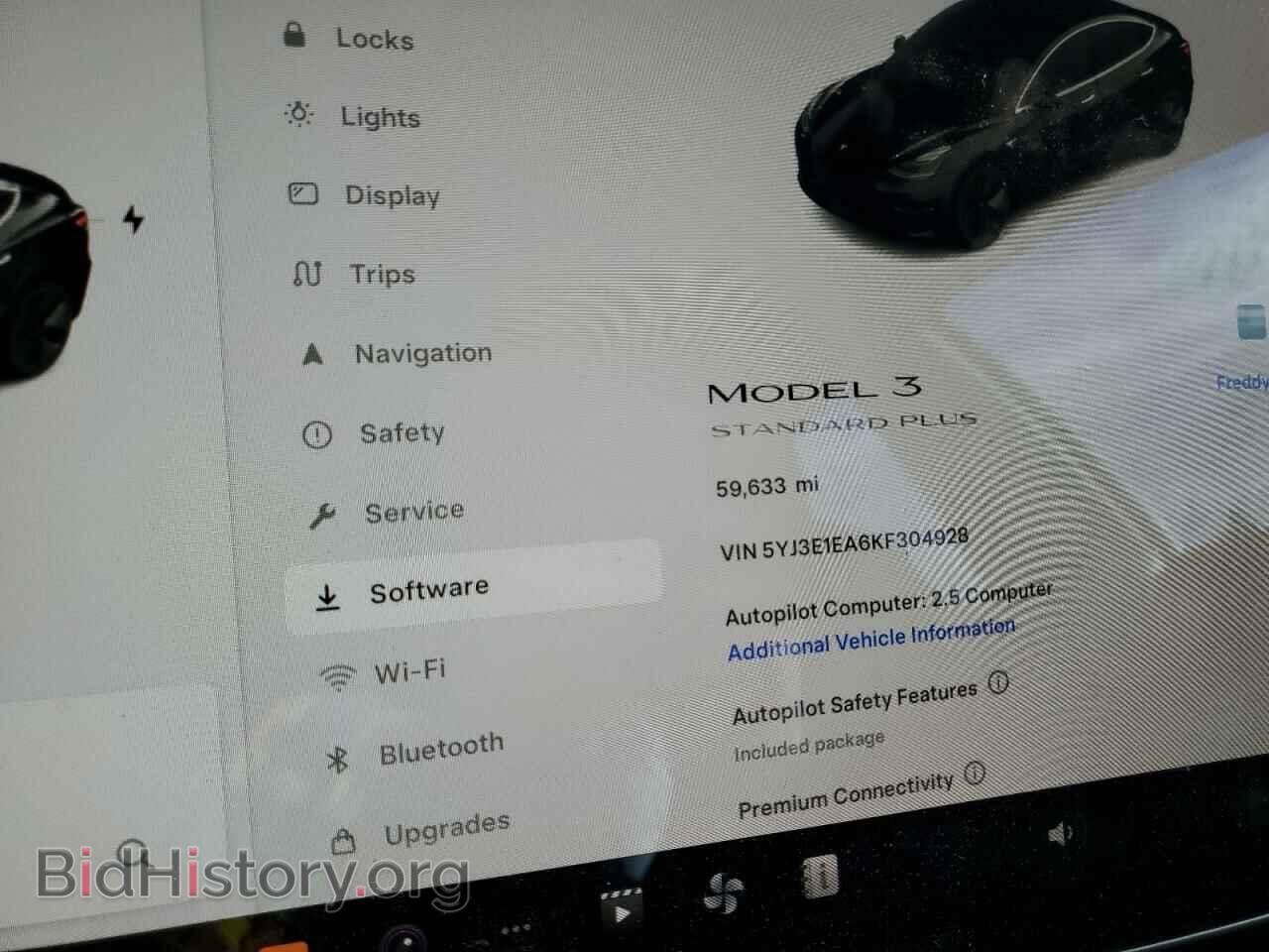 2019 TESLA MODEL 3 - VIN: 5YJ3E1EA6KF304928 - Photo 9