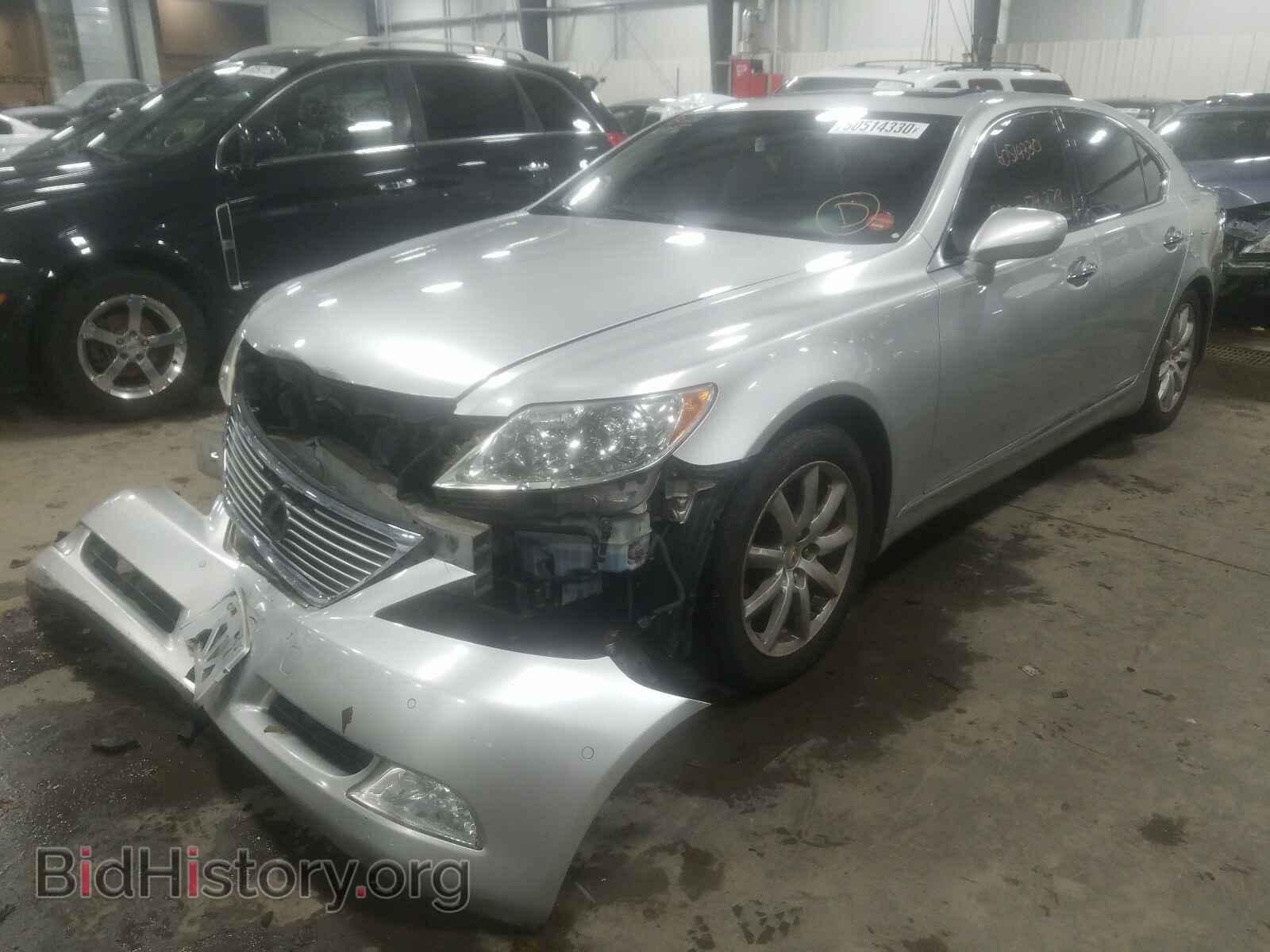 2007 LEXUS LS460 - VIN: JTHBL46F575050293 - Фото 2