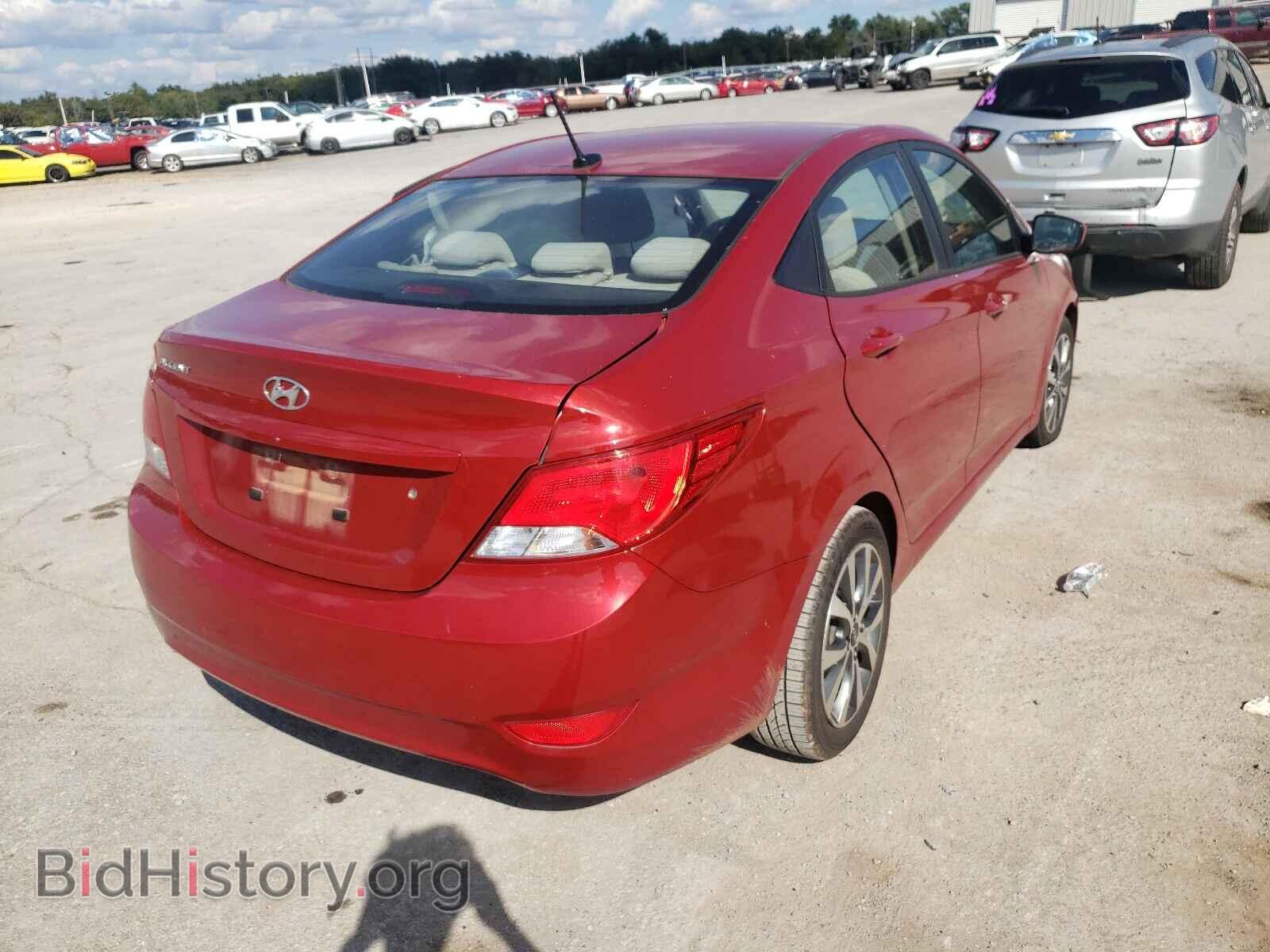 2017 HYUNDAI ACCENT - VIN: KMHCT4AEXHU372256 - Фото 4