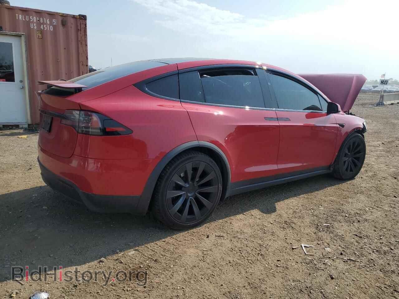 2022 TESLA MODEL X - VIN: 7SAXCAE50NF360011 - Фото 3