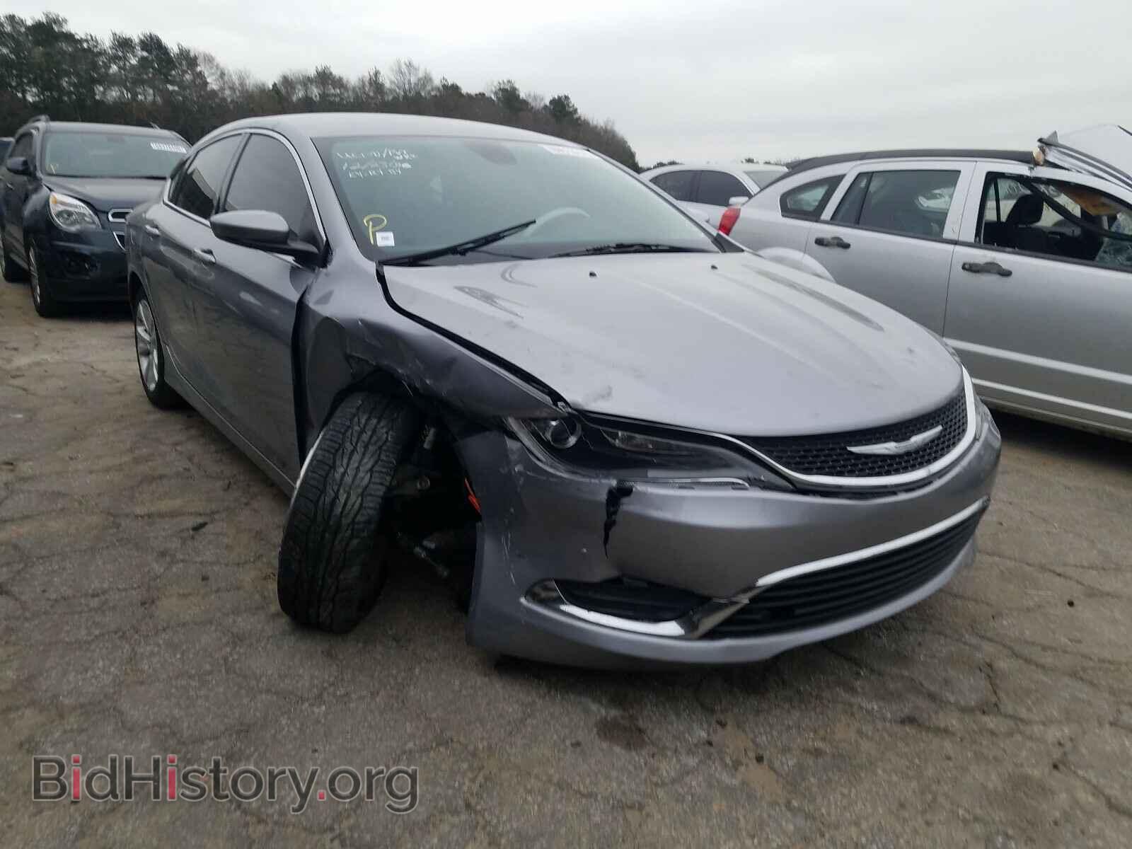 Фотография 1C3CCCABXGN127006 - CHRYSLER 200 2016