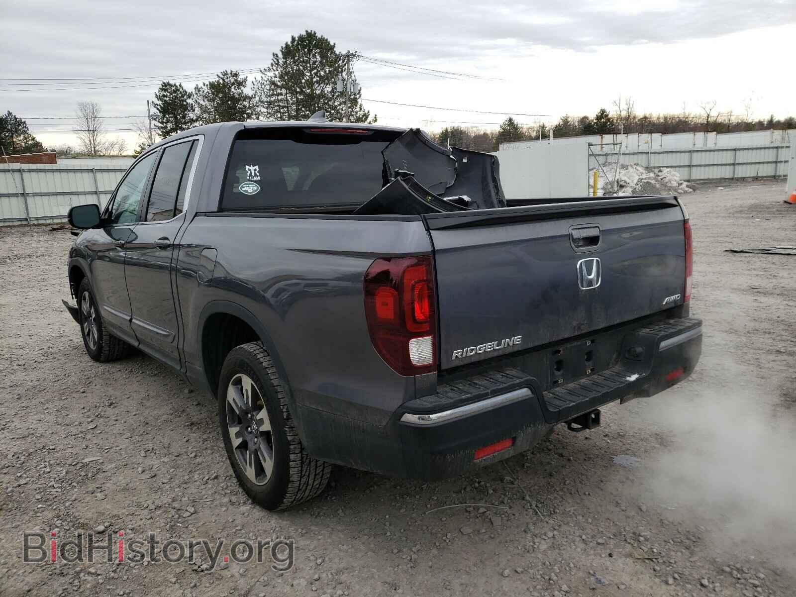 2017 HONDA RIDGELINE - VIN: 5FPYK3F66HB018100 - Фото 3