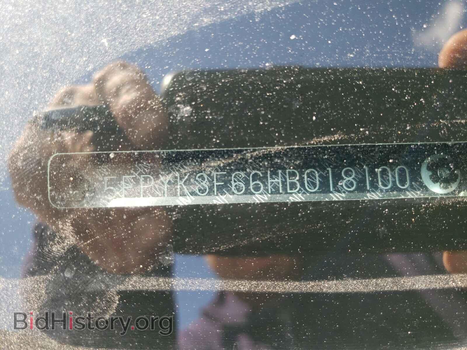 2017 HONDA RIDGELINE - VIN: 5FPYK3F66HB018100 - Фото 10