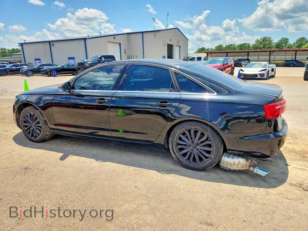 2012 AUDI A6 - VIN: WAUGGAFC2CN087132 - Фото 2
