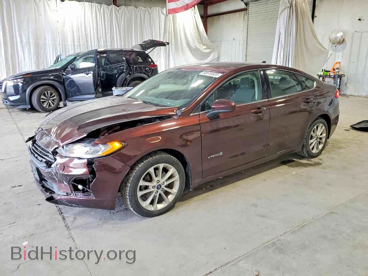 Фотография 3FA6P0LU3KR157809 - FORD FUSION 2019