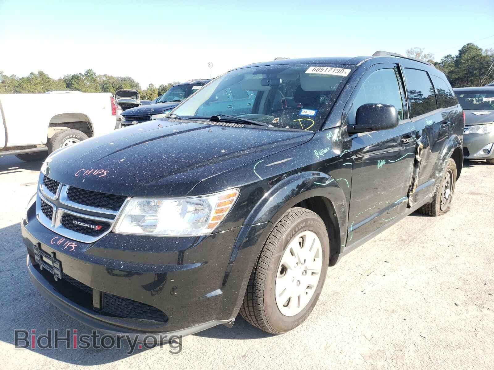 2017 DODGE JOURNEY - VIN: 3C4PDCAB9HT676529 - Фото 2