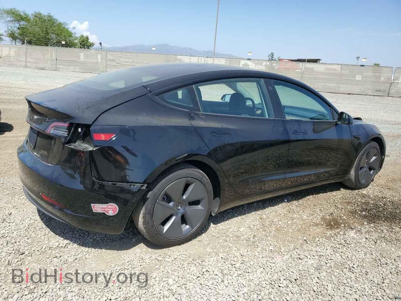 2022 TESLA MODEL 3 - VIN: 5YJ3E1EA2NF147936 - Фото 3