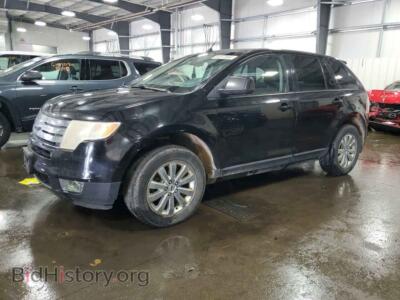 2007 Ford EDGE SEL Plus, черный — VIN 2FMDK49CX7BA72991, Copart