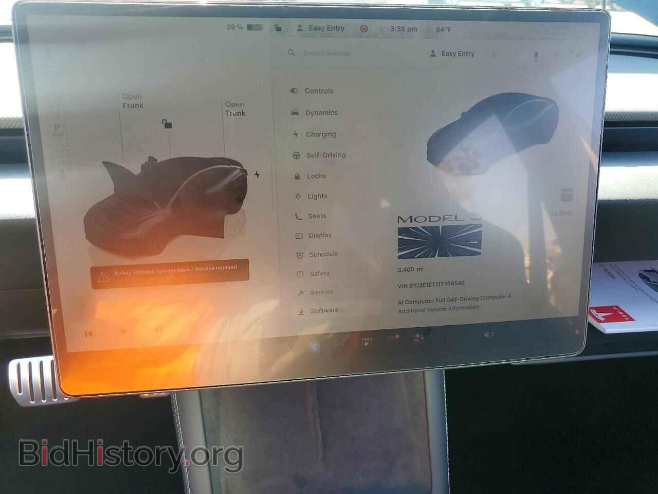 2026 TESLA MODEL 3 - VIN: 5YJ3E1ET1TF166542 - Photo 9