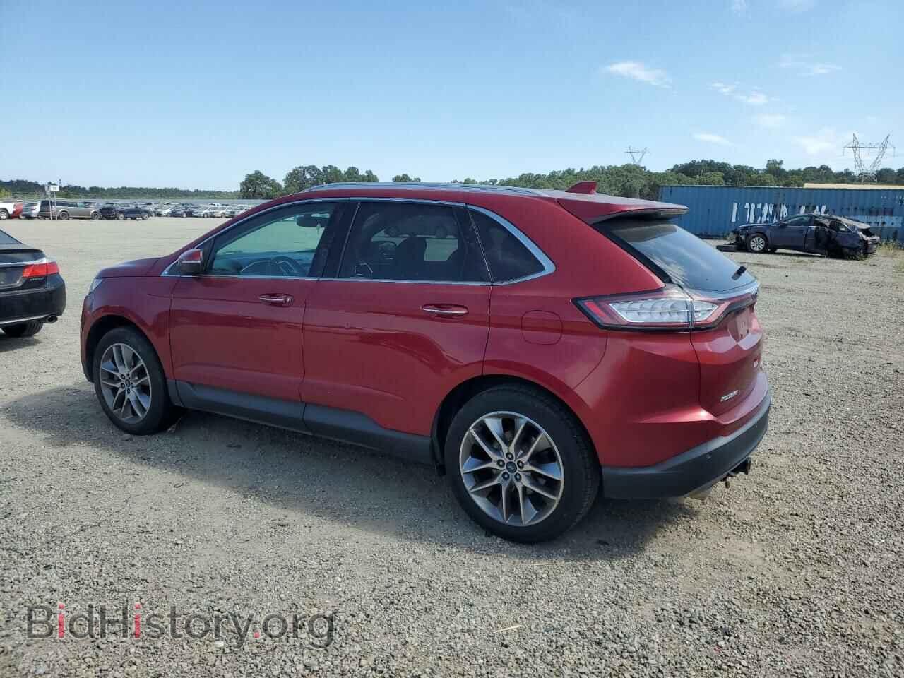 2015 FORD EDGE - VIN: 2FMTK3K80FBC38848 - Фото 2