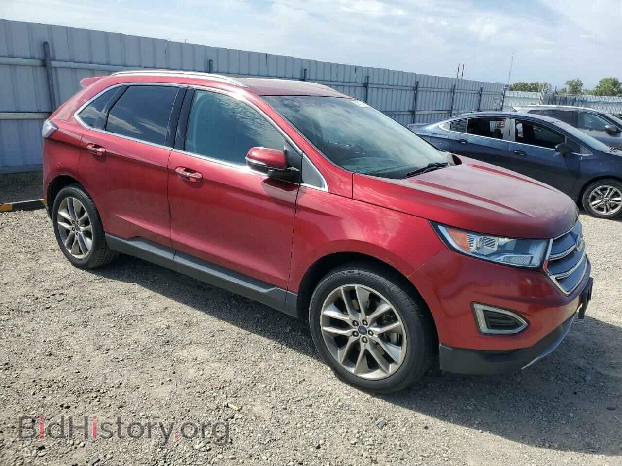 2015 FORD EDGE - VIN: 2FMTK3K80FBC38848 - Фото 4