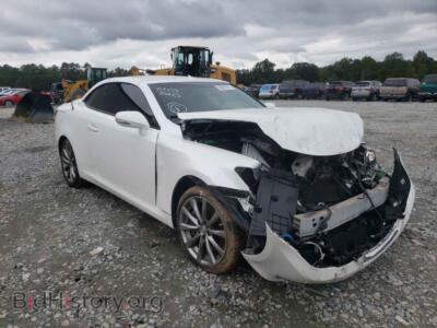 2014 Lexus IS IS 350, white — VIN JTHFE2C28E2510417, Copart