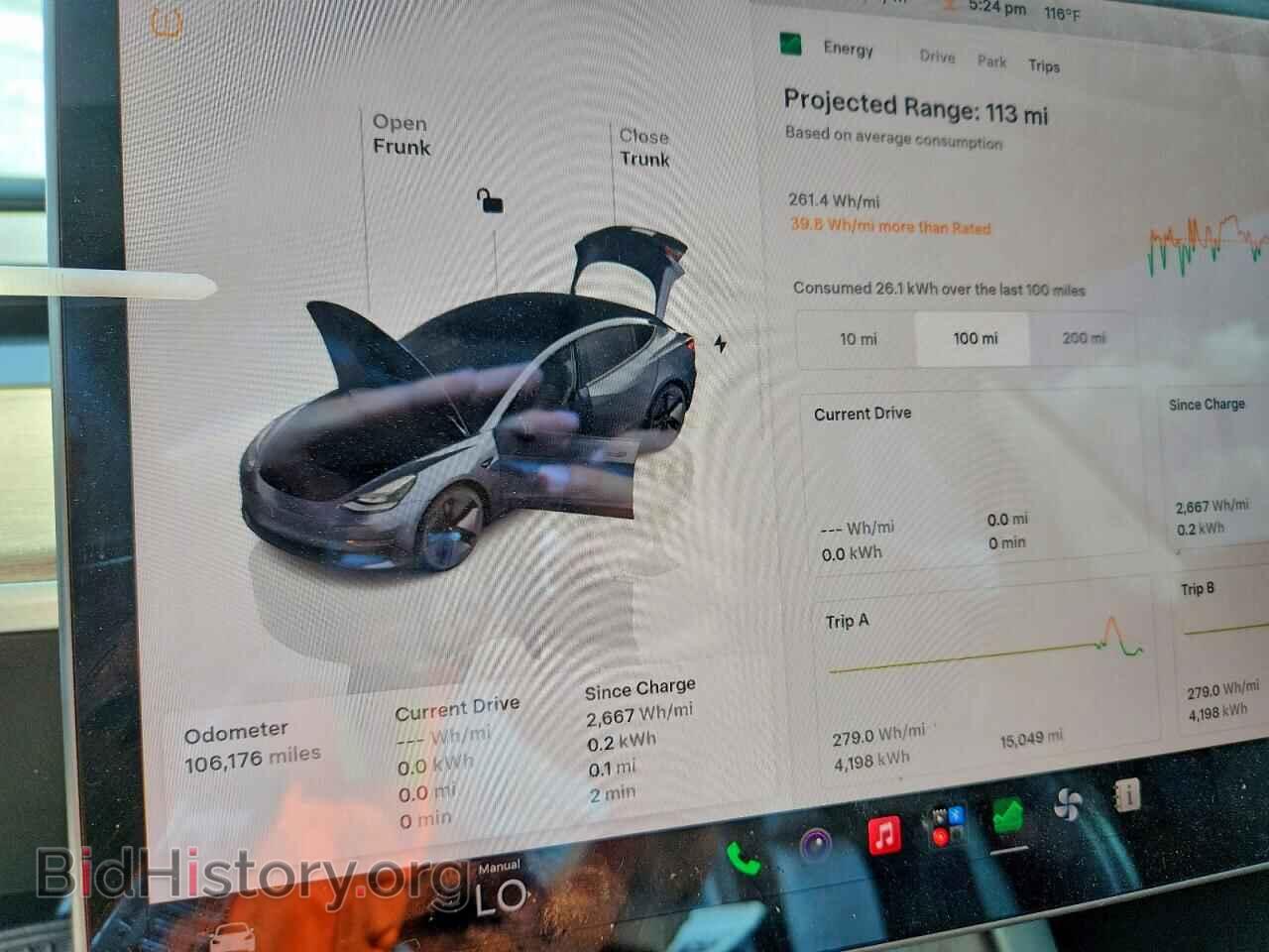 2022 TESLA MODEL 3 - VIN: 5YJ3E1EA3NF167967 - Фото 9