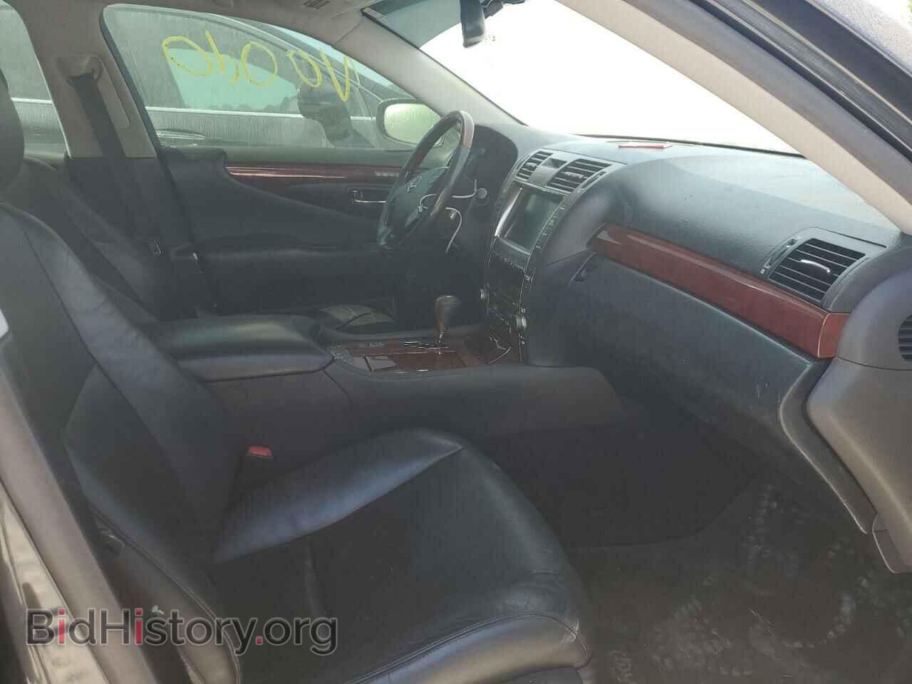 2007 LEXUS LS460 - VIN: JTHBL46F375010231 - Фото 5