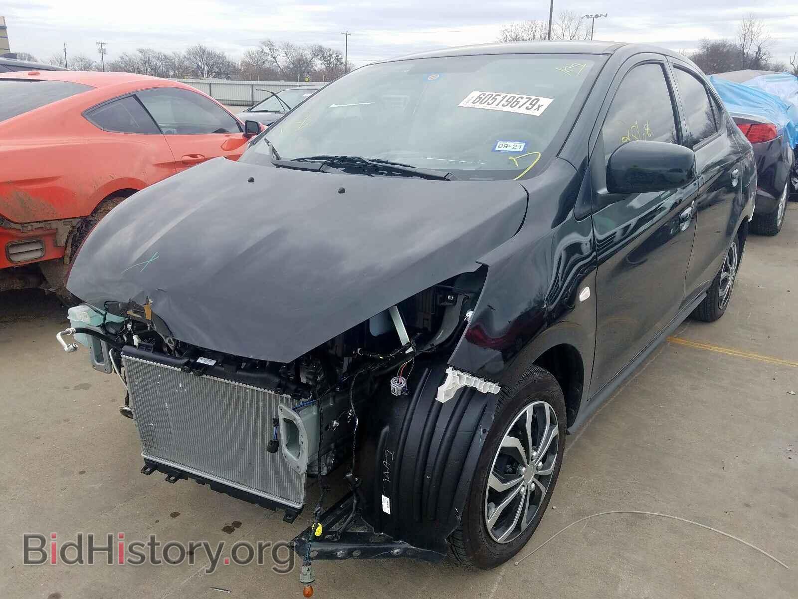 2019 MITSUBISHI MIRAGE - VIN: ML32F3FJ0KHF13557 - Фото 2