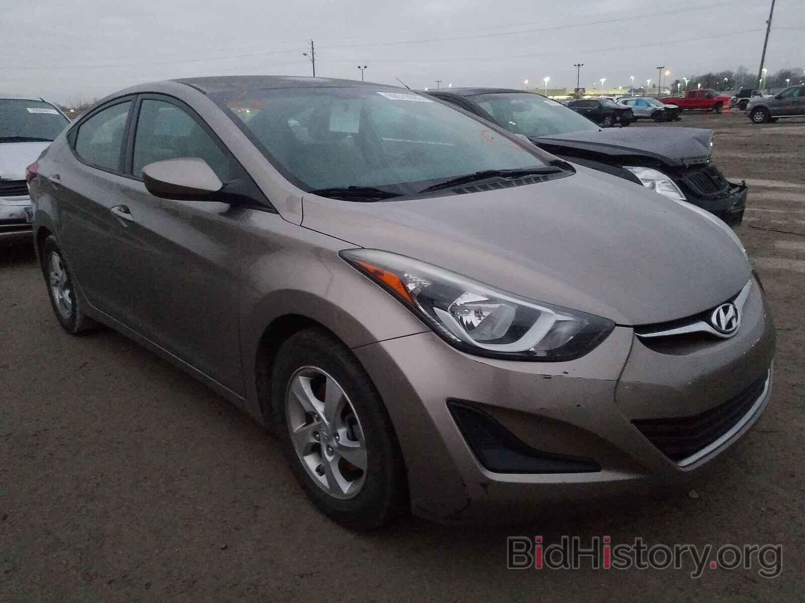 Фотография 5NPDH4AE8EH492895 - HYUNDAI ELANTRA 2014