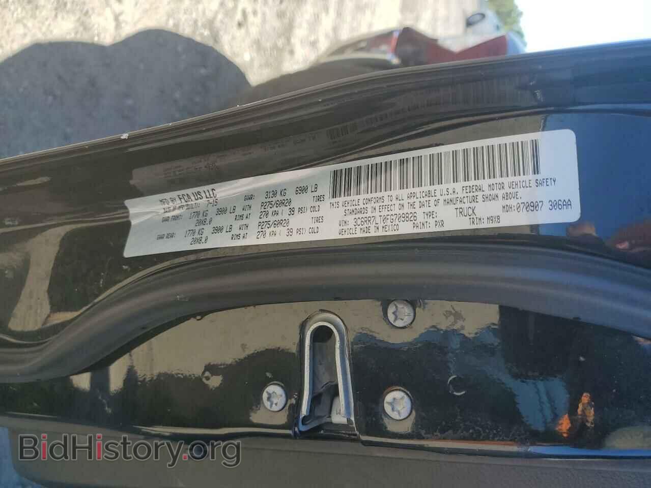 2015 RAM 1500 - VIN: 3C6RR7LT0FG709826 - Фото 10