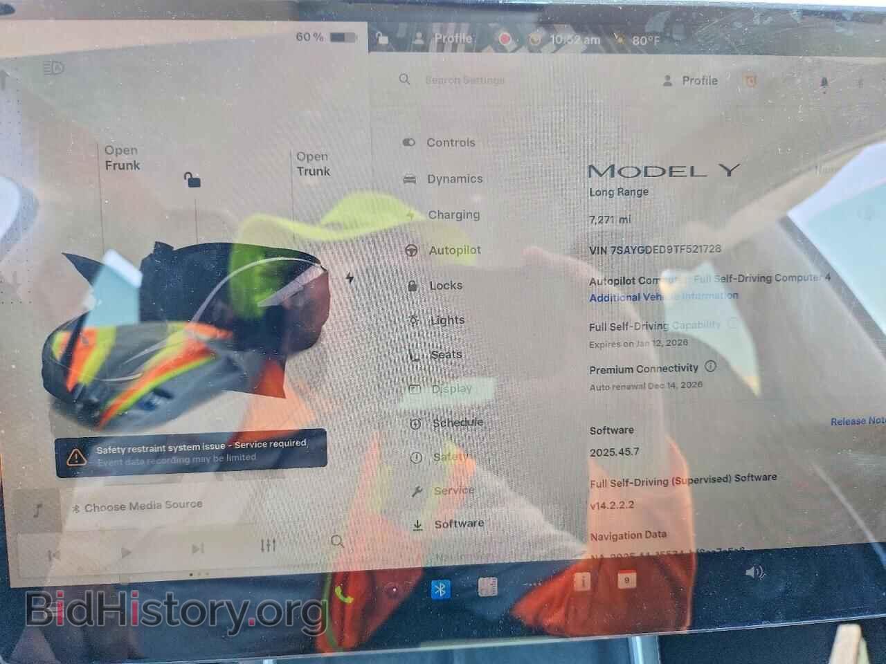 2026 TESLA MODEL Y - VIN: 7SAYGDED9TF521728 - Photo 9