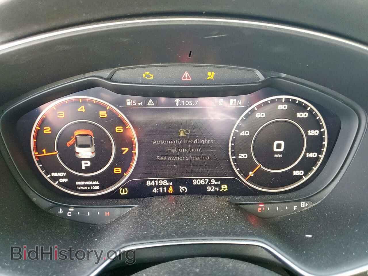2016 AUDI TT - VIN: TRUT5CFV4G1003996 - Фото 9