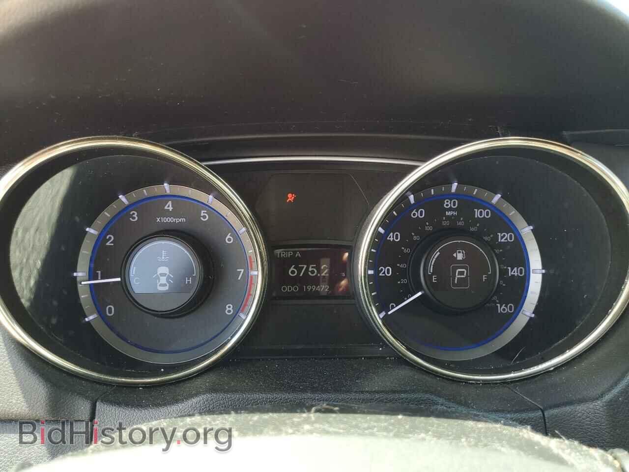 2012 HYUNDAI SONATA - VIN: 5NPEC4AB9CH423574 - Фото 9