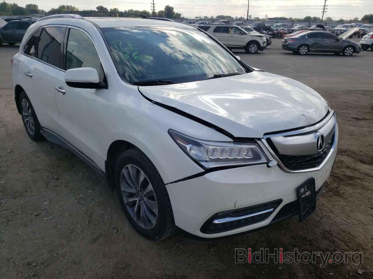 Фотография 5FRYD4H62GB023300 - ACURA MDX 2016