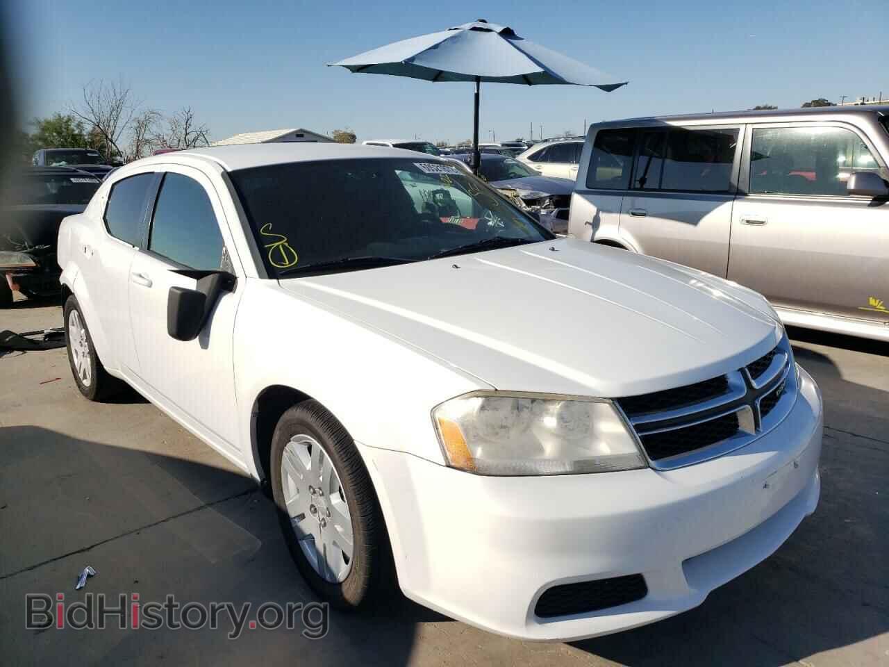 Photo 1C3CDZAB0CN118471 - DODGE AVENGER 2012