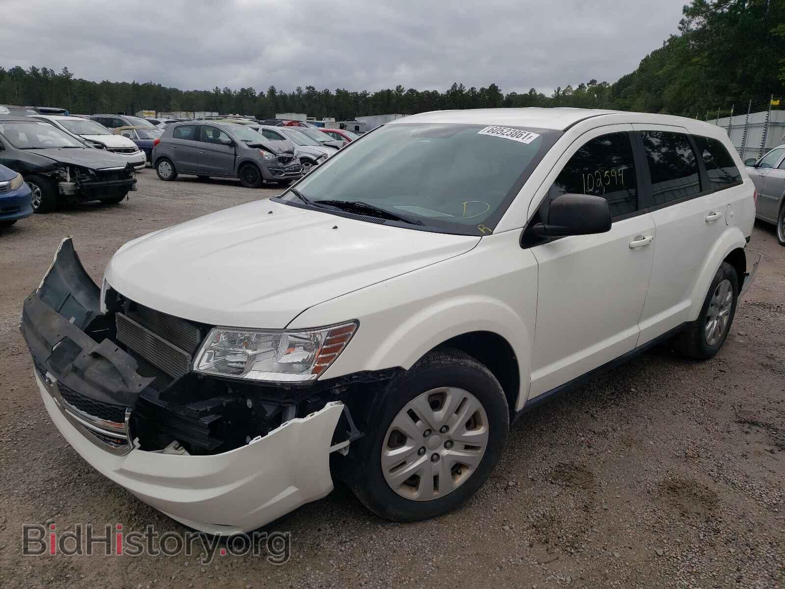2015 DODGE JOURNEY - VIN: 3C4PDCAB7FT719908 - Фото 2