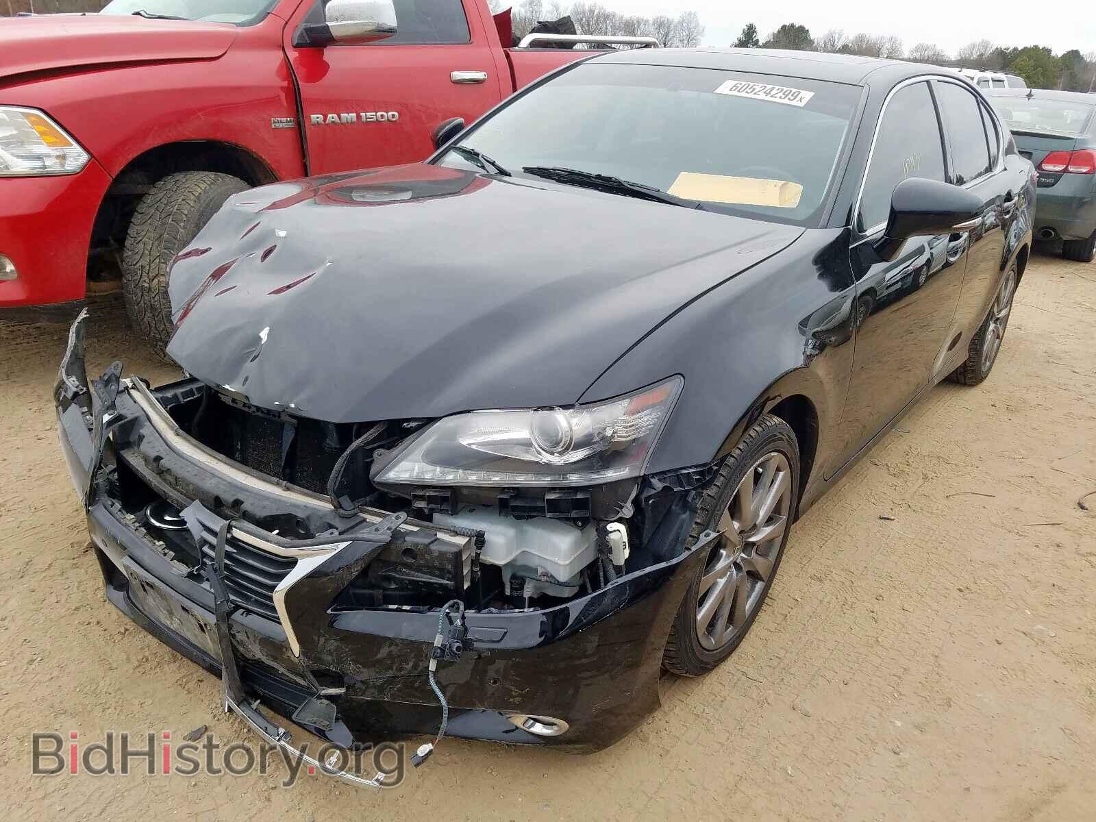 2013 LEXUS GS350 - VIN: JTHCE1BL2D5001492 - Фото 2