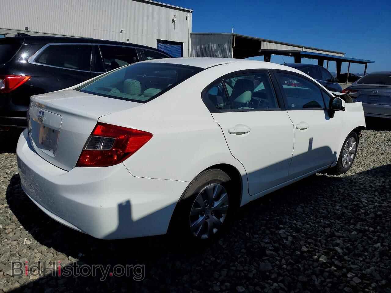 2012 HONDA CIVIC - VIN: 2HGFB2F50CH587515 - Фото 3