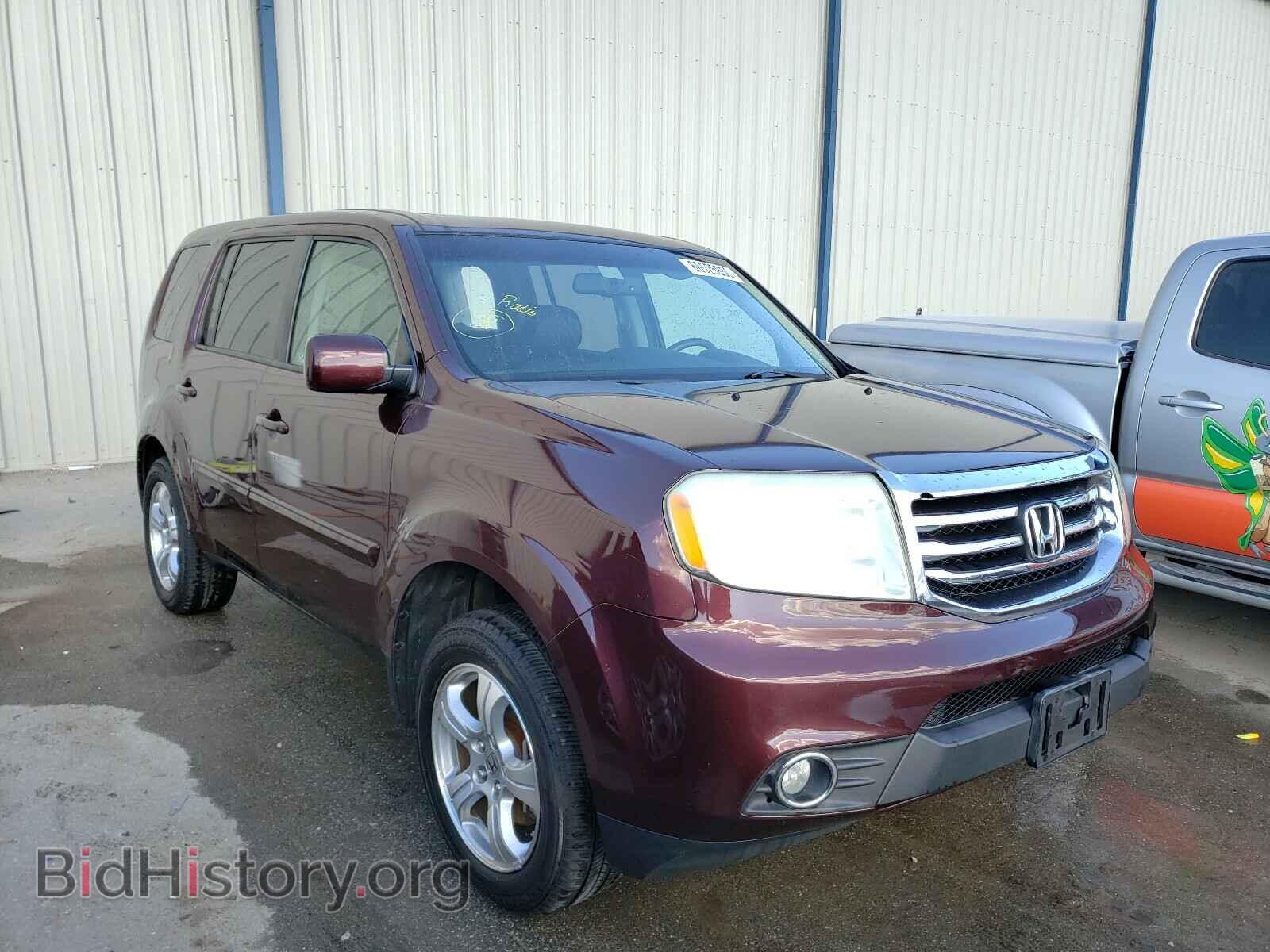 Photo 5FNYF3H54CB006960 - HONDA PILOT 2012