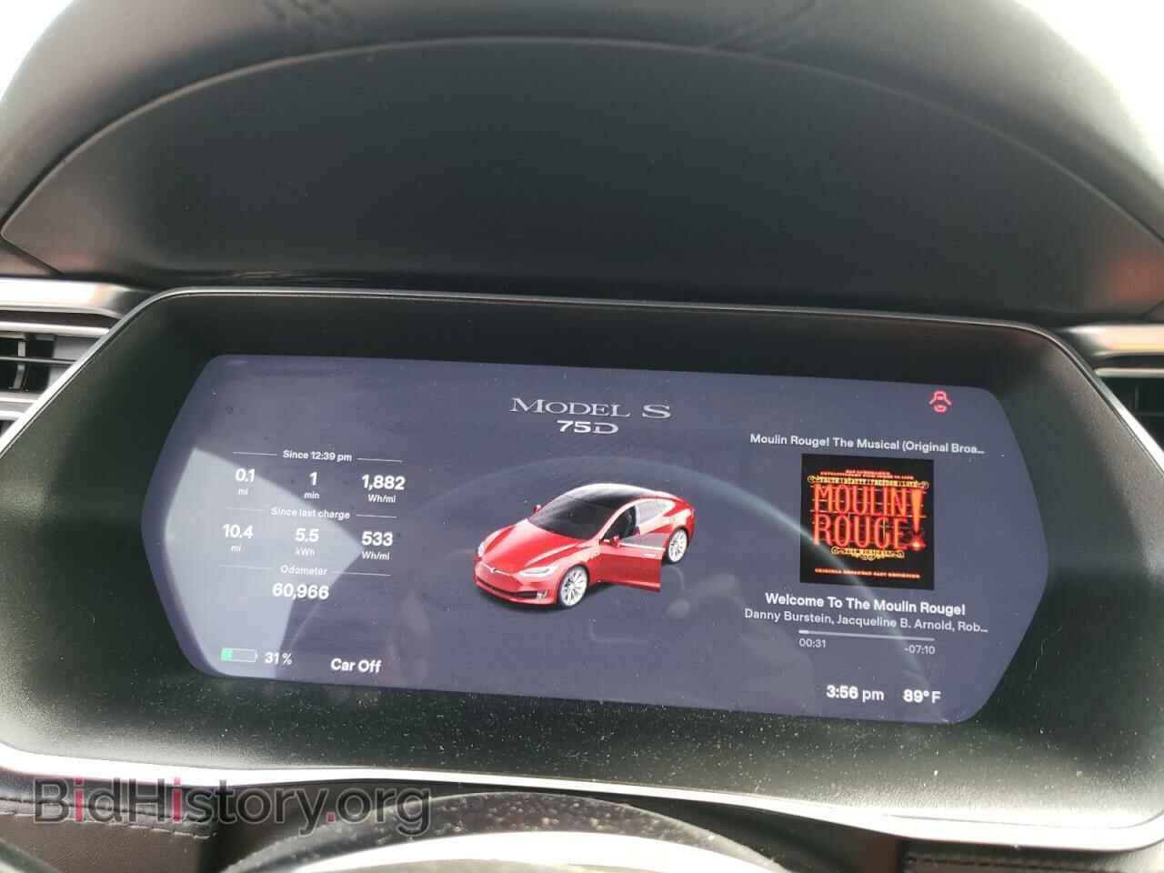 2017 TESLA MODEL S - VIN: 5YJSA1E29HF226847 - Фото 9