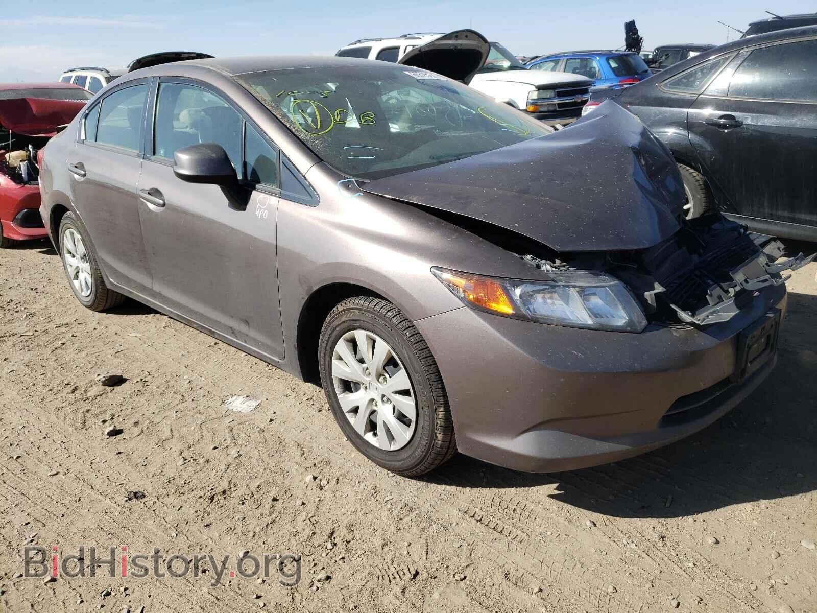 Фотография 2HGFB2F53CH537675 - HONDA CIVIC 2012