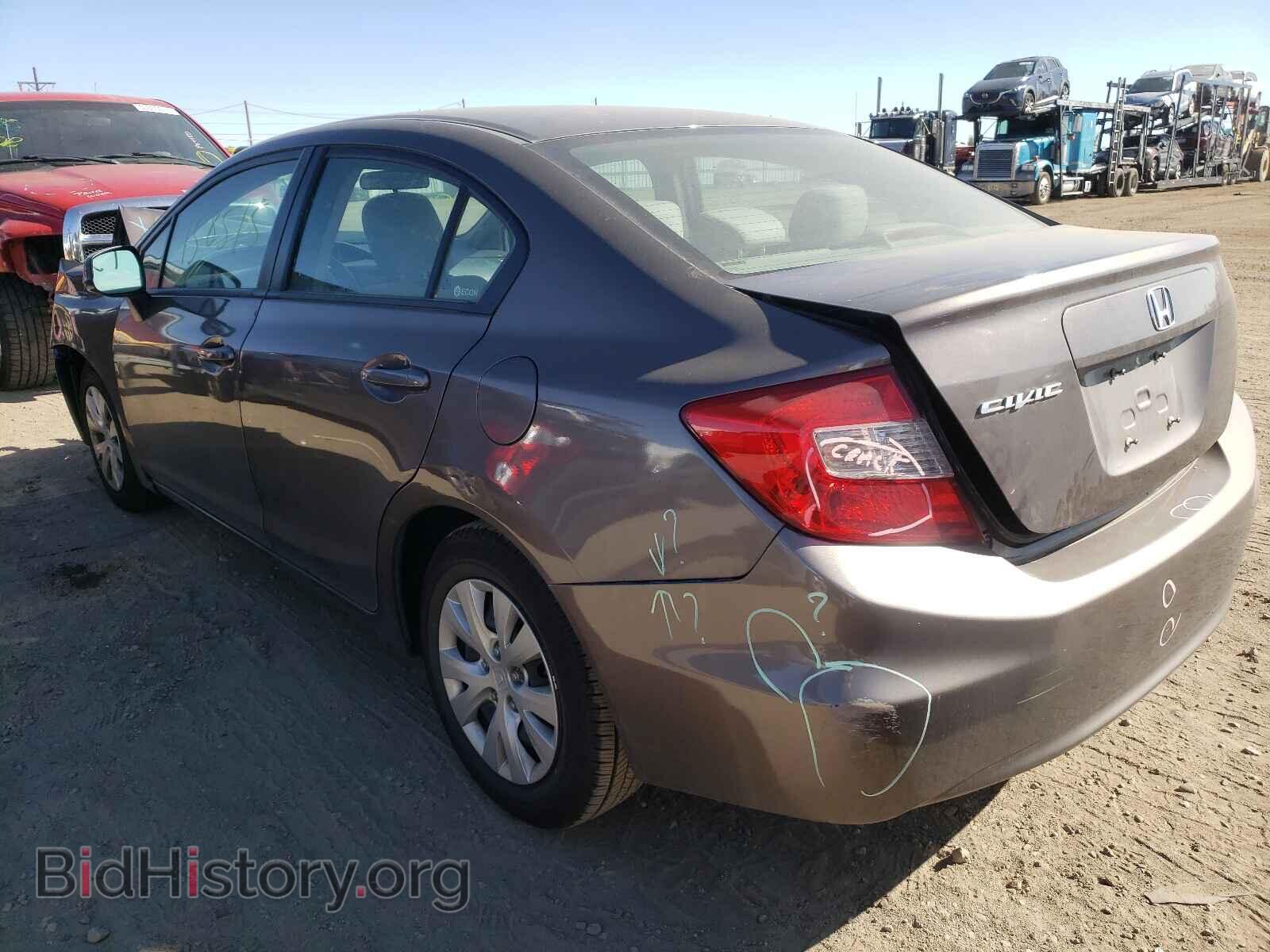 2012 HONDA CIVIC - VIN: 2HGFB2F53CH537675 - Фото 3