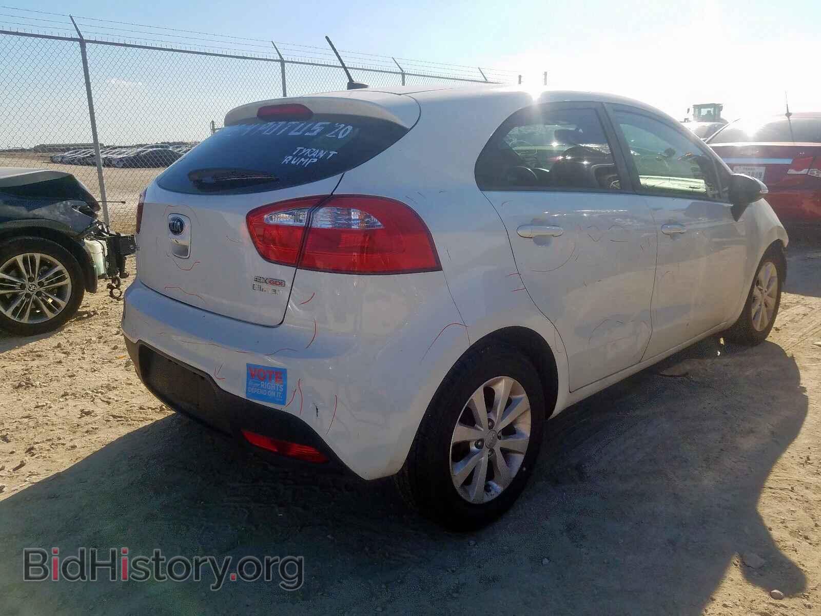 2013 KIA RIO - VIN: KNADN5A36D6157024 - Photo 4