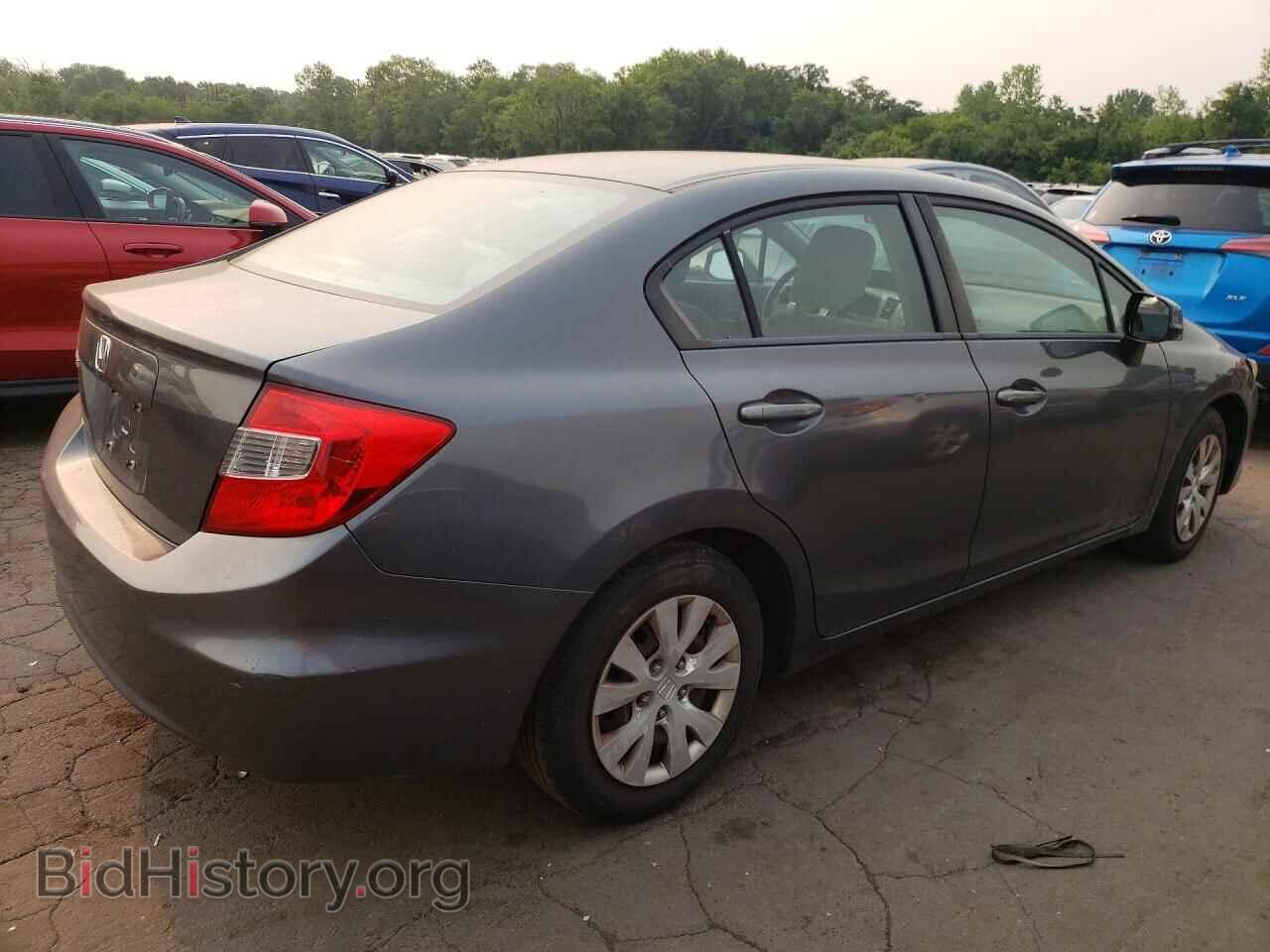 2012 HONDA CIVIC - VIN: 2HGFB2F53CH558073 - Фото 3