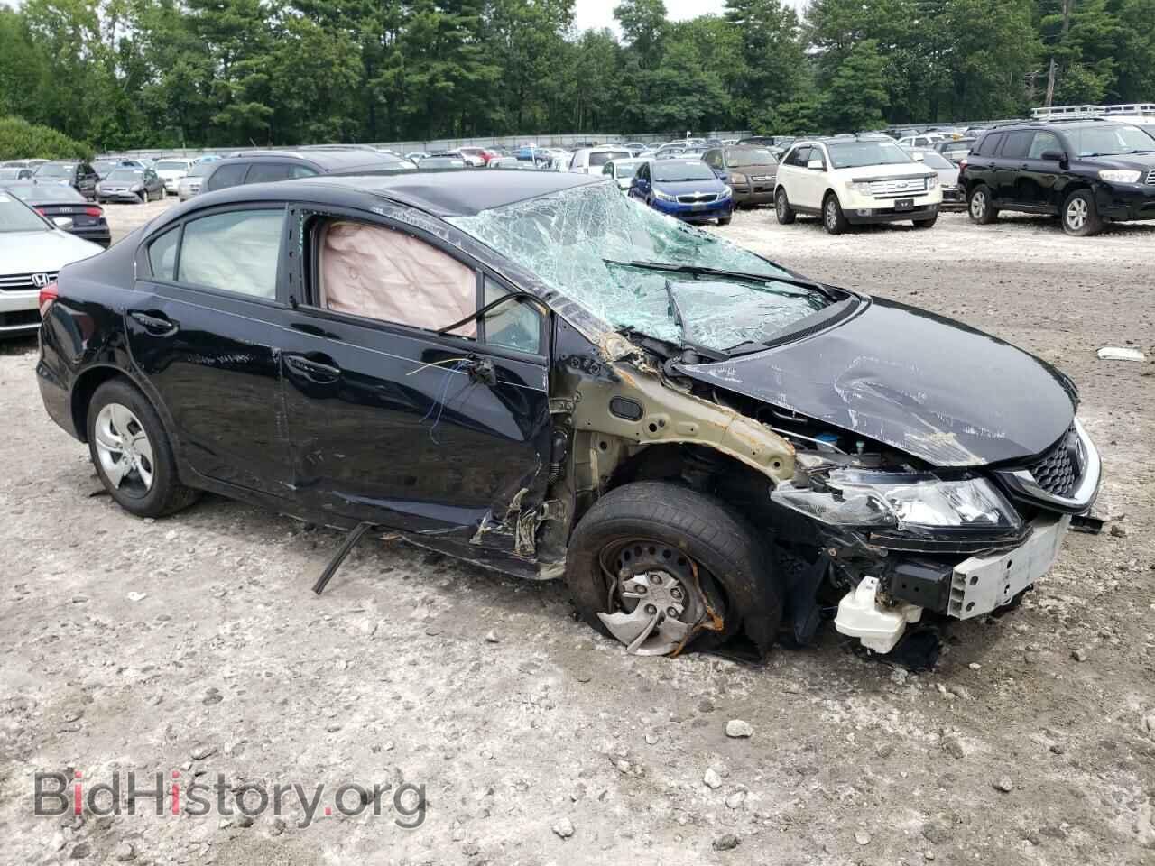 2013 HONDA CIVIC - VIN: 2HGFB2F57DH576030 - Фото 4