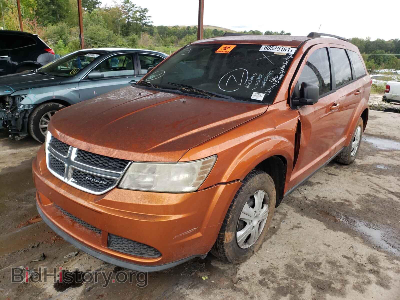 2011 DODGE JOURNEY - VIN: 3D4PG4FB2BT504181 - Фото 2