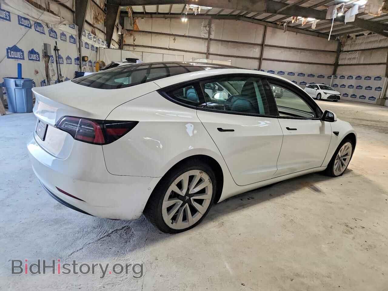 2022 TESLA MODEL 3 - VIN: 5YJ3E1EAXNF368698 - Photo 3