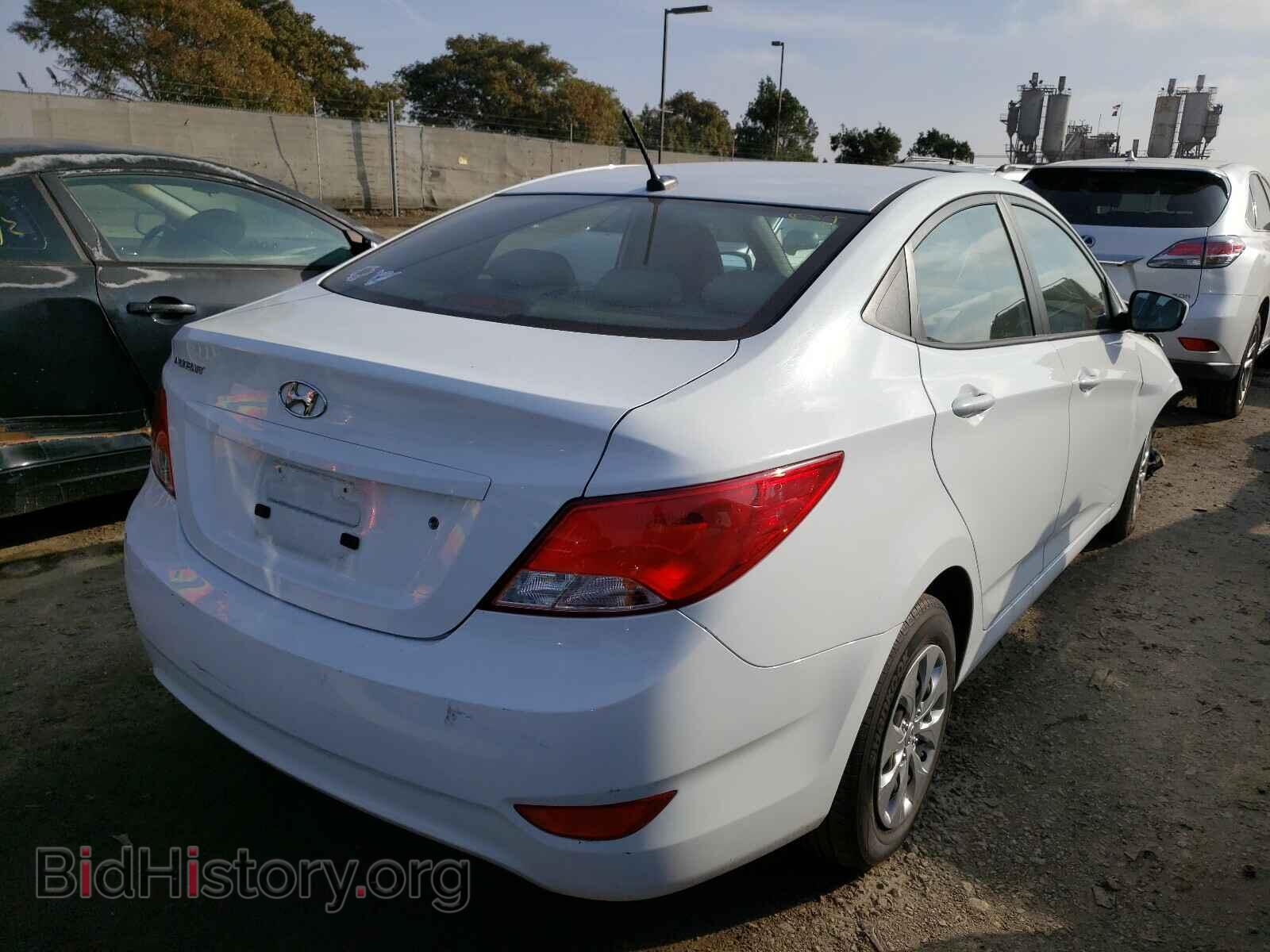 2017 HYUNDAI ACCENT - VIN: KMHCT4AE5HU332814 - Фото 4