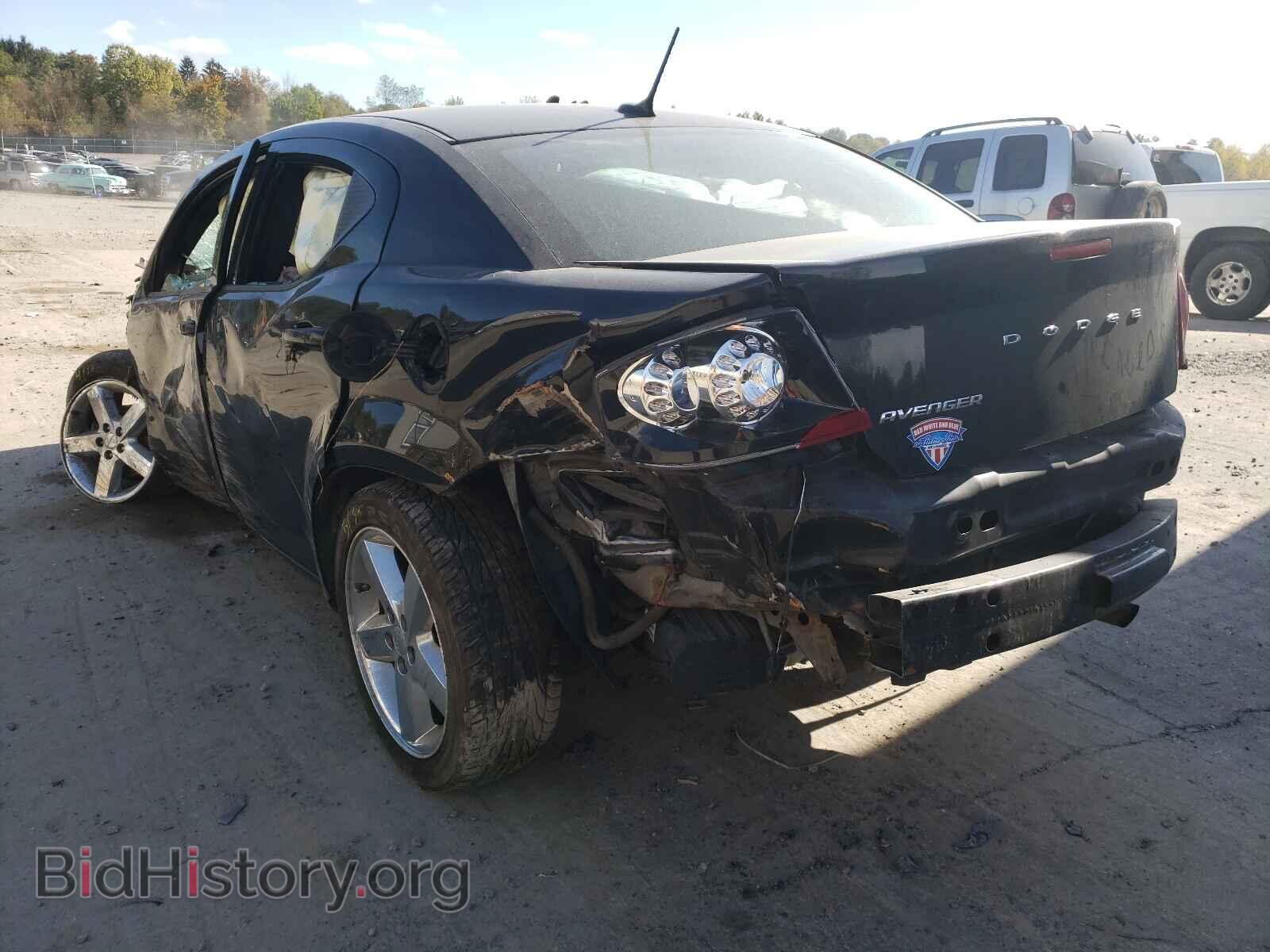 2012 DODGE AVENGER - VIN: 1C3CDZAB8CN147393 - Фото 3