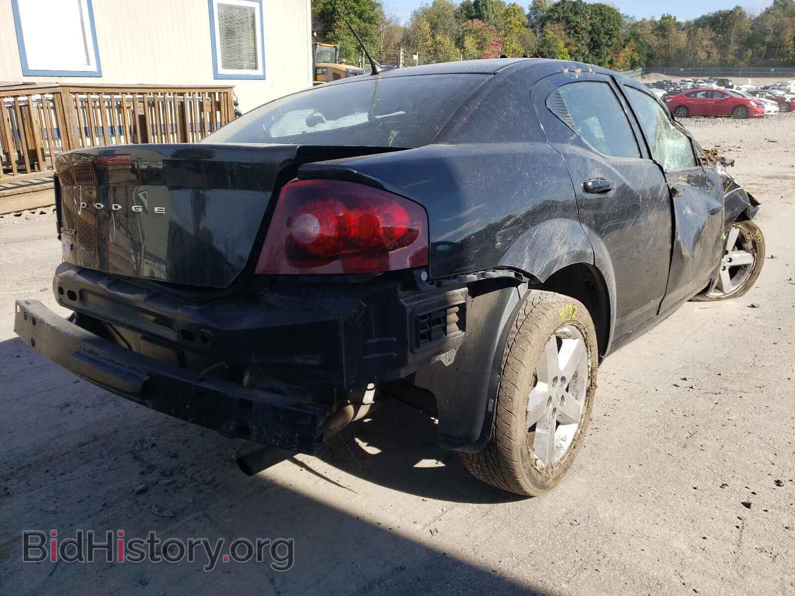 2012 DODGE AVENGER - VIN: 1C3CDZAB8CN147393 - Фото 4
